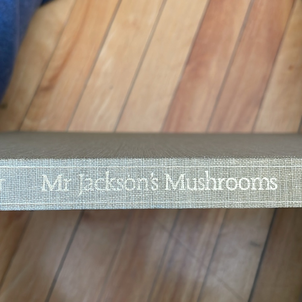 Mr Jackson's Mushrooms Hardcover Book - Beige Cover - Picture 5 of 16